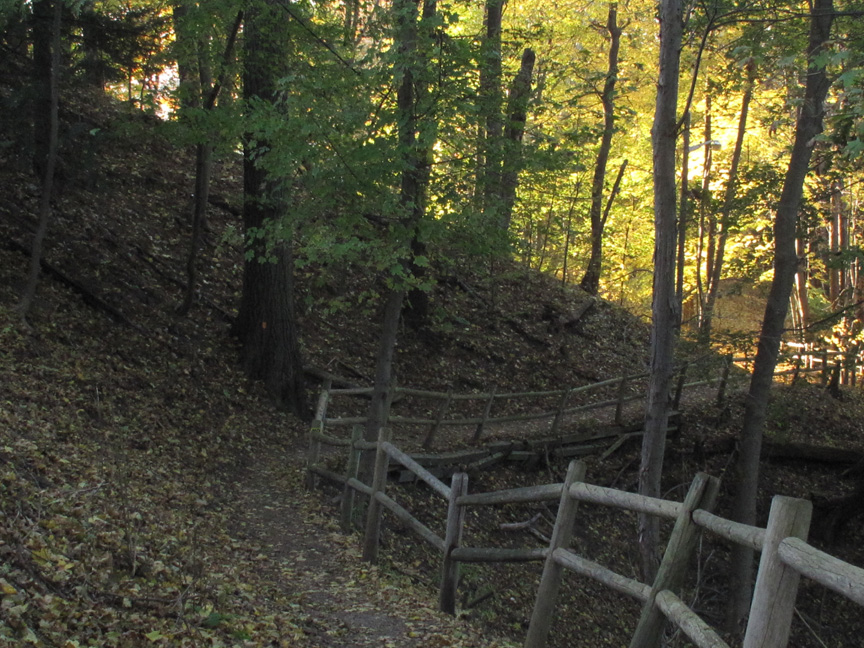 Cayuga Trail Fall Creek Cornell Plantations Ithaca NY