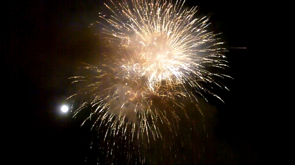 July 4 Fireworks at Stewart Park, Ithaca NY