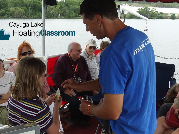 Floating Classroom Cayuga Lake Floating Classroom public eco-tour